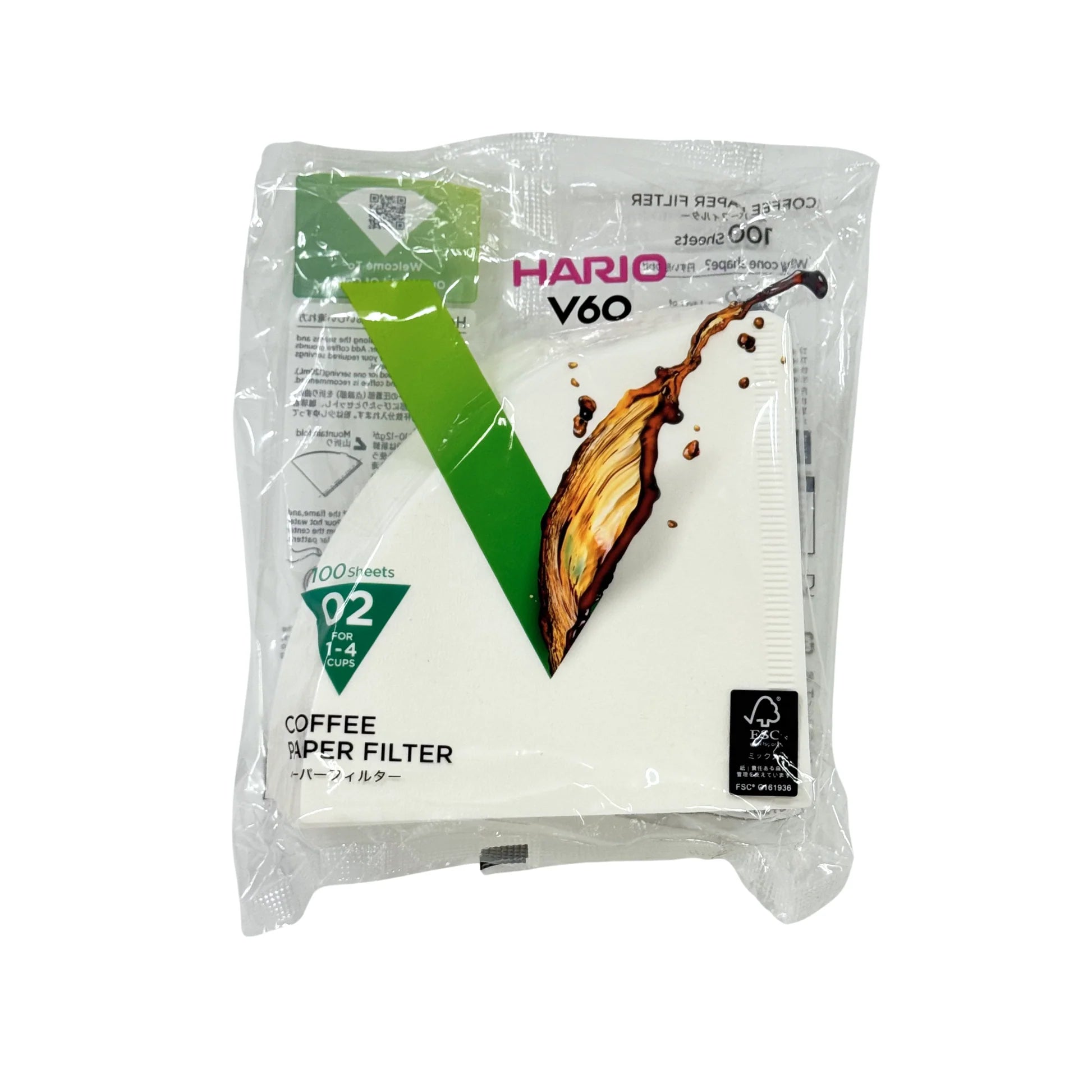 Hario V60 01/02 filter paper 咖啡手沖濾紙