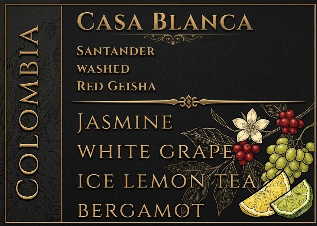 Colombia Casa Blanca Washed Red Geisha